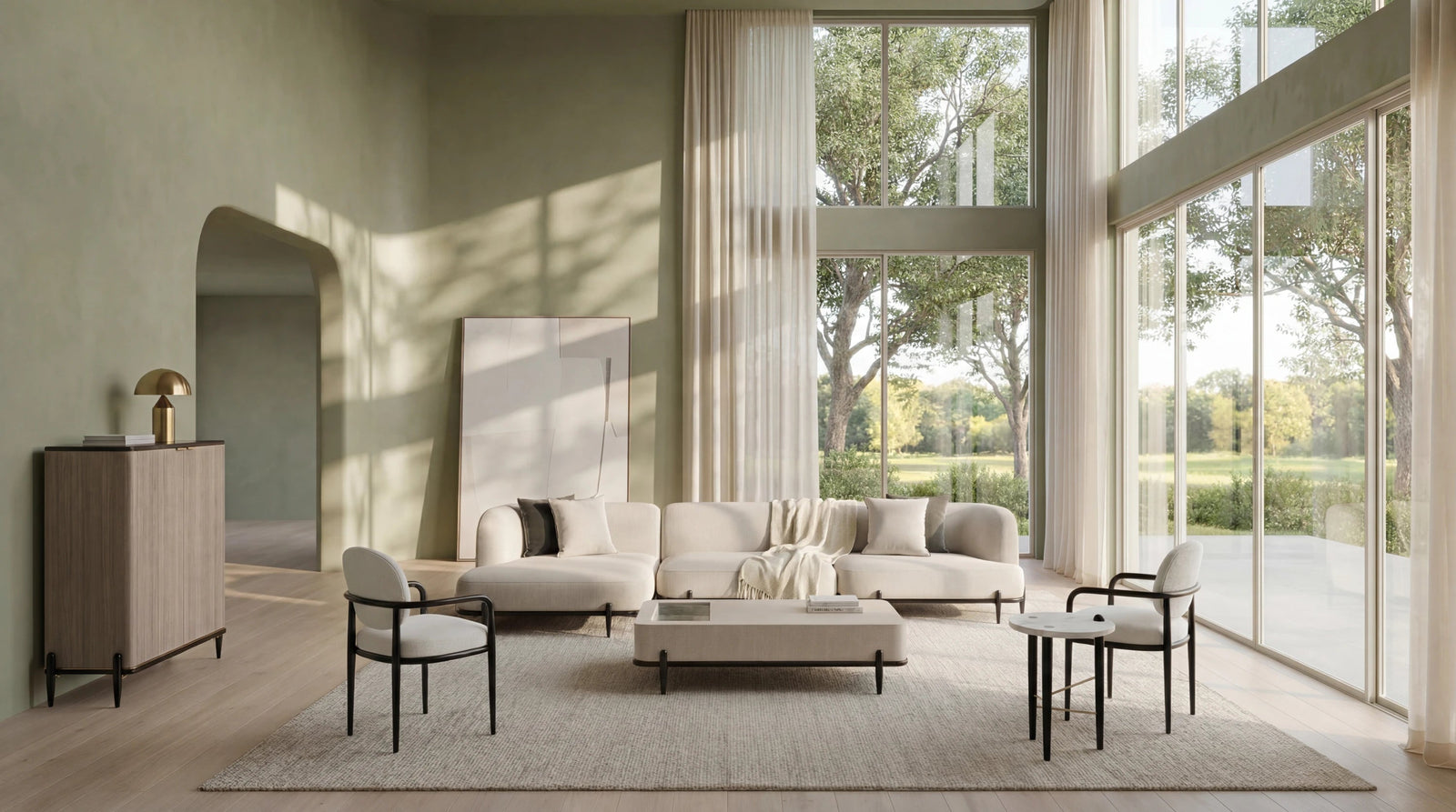 Caracole Madera Sectional – view 18