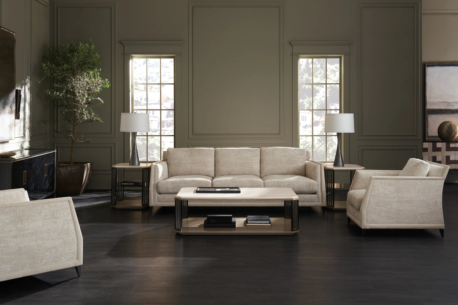 Caracole Limitless Sofa – angle view