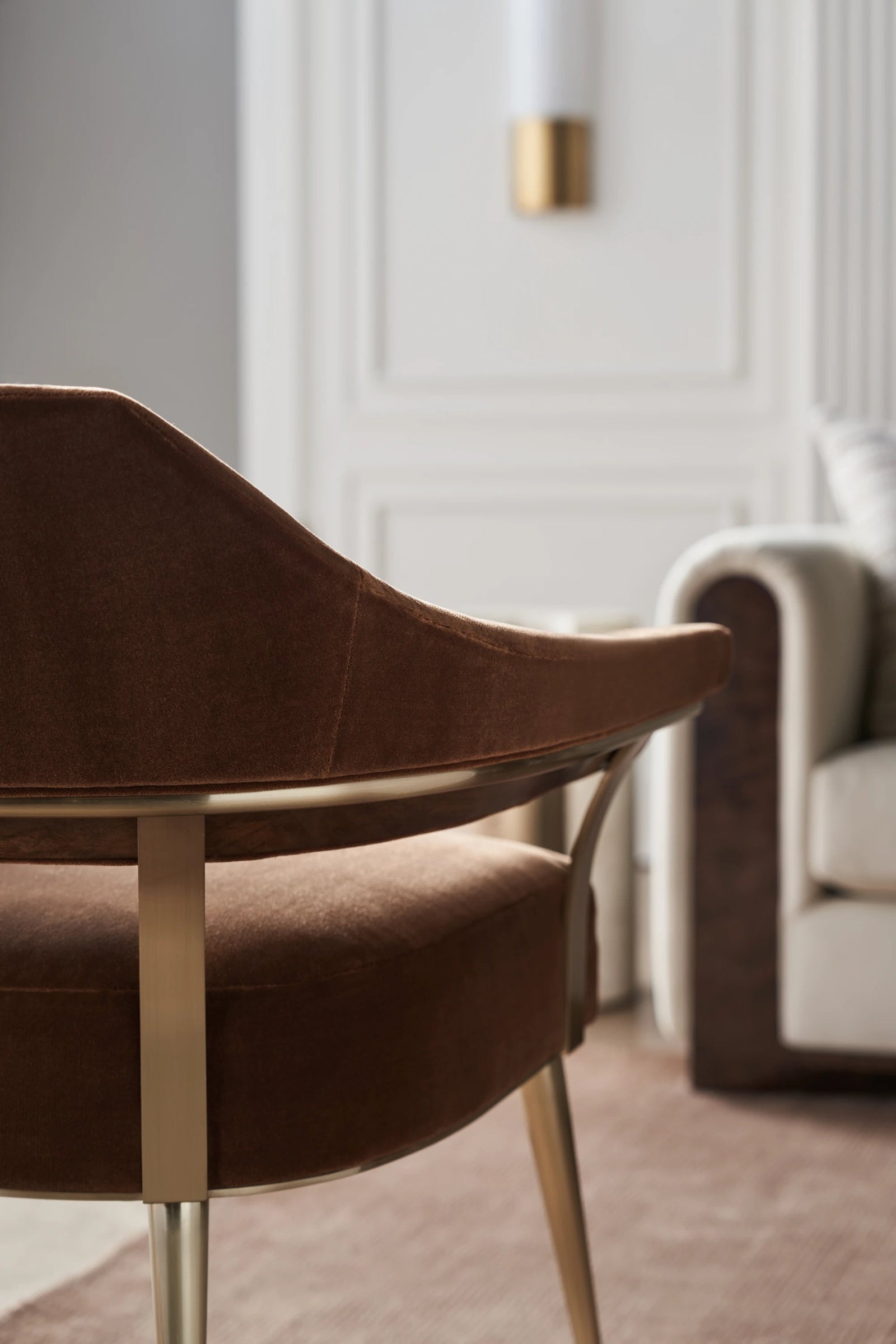 Caracole Louisette Chair – side view