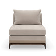 Caracole Archipelago Armless Chair – front view