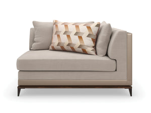 Caracole Archipelago Right-Arm Facing Loveseat – angle view