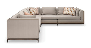 Caracole Archipelago Right-Arm Facing Loveseat – detail