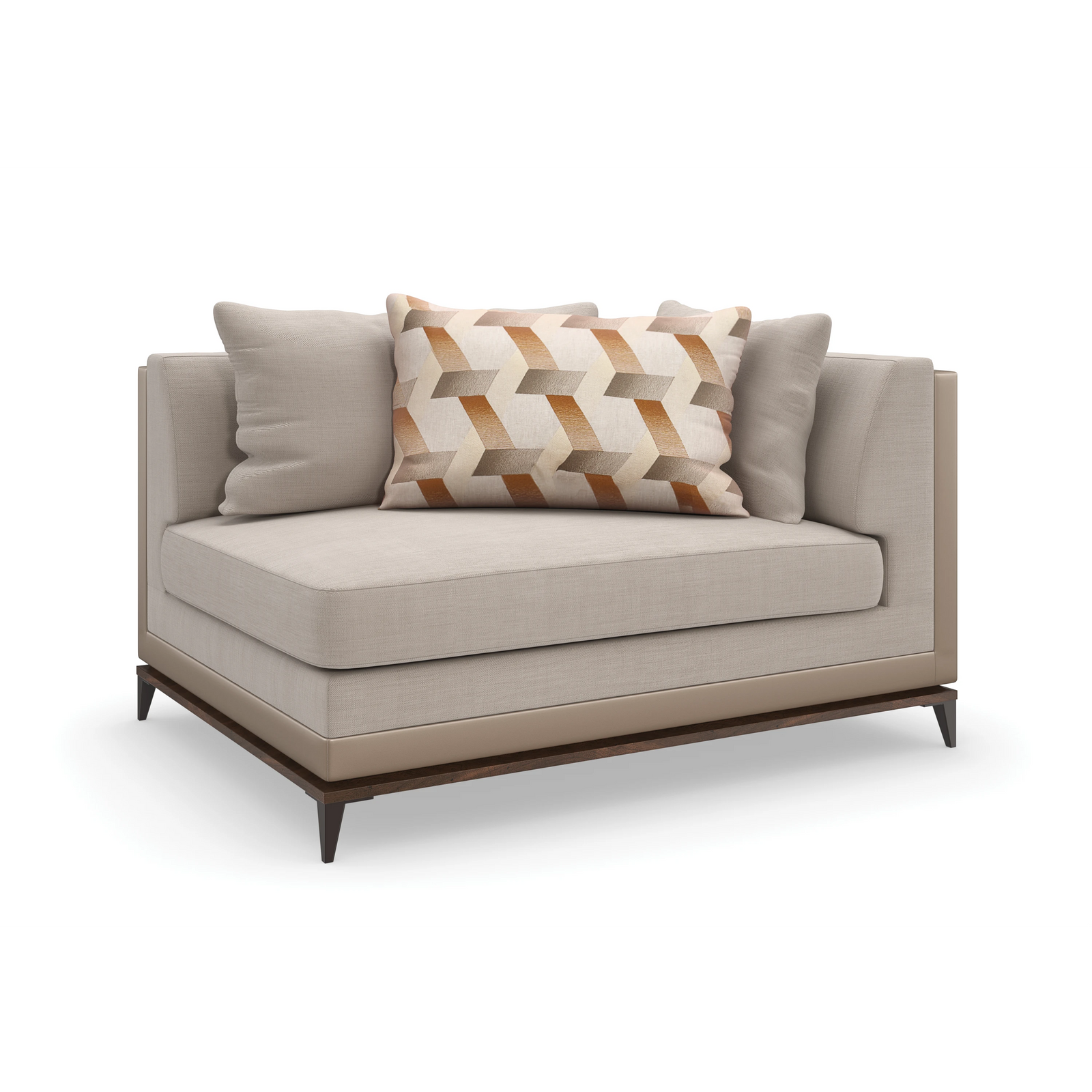 Caracole Archipelago Right-Arm Facing Loveseat – top view