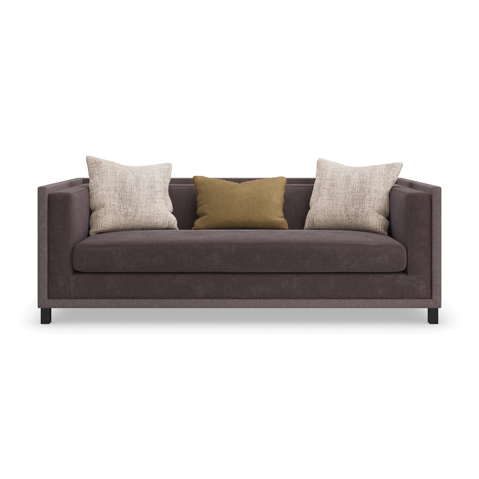 Caracole Tuxedo Sofa – front view
