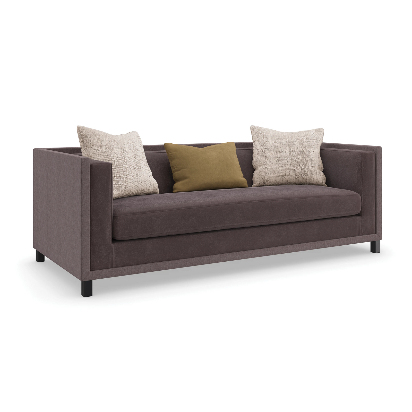 Caracole Tuxedo Sofa – side view