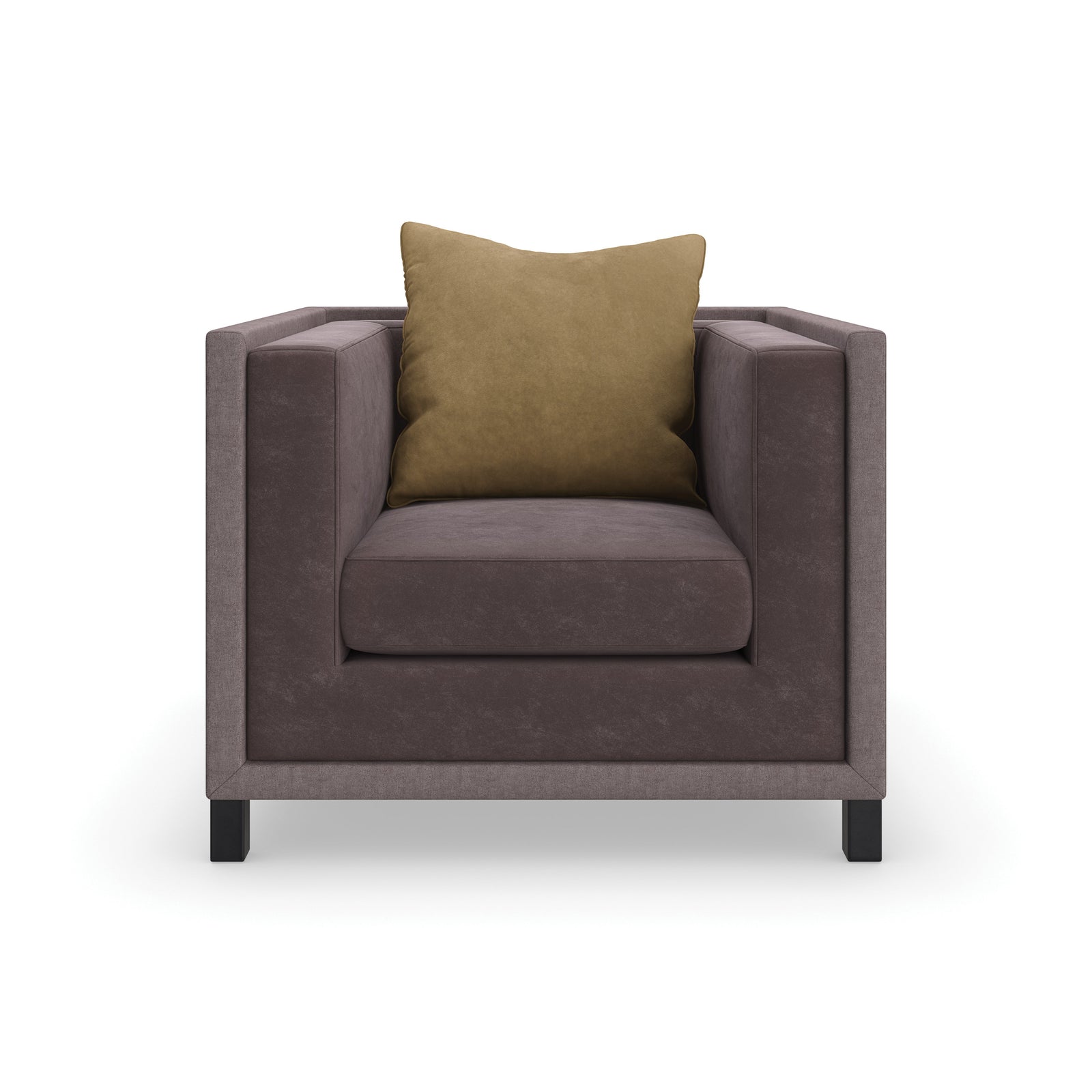 Caracole Tuxedo Accent Chair – front view