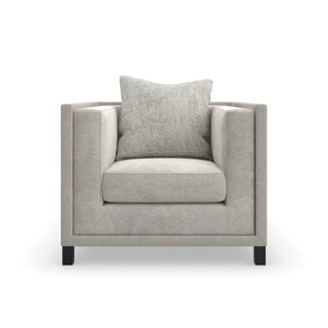 Caracole Tuxedo Accent Chair – front view