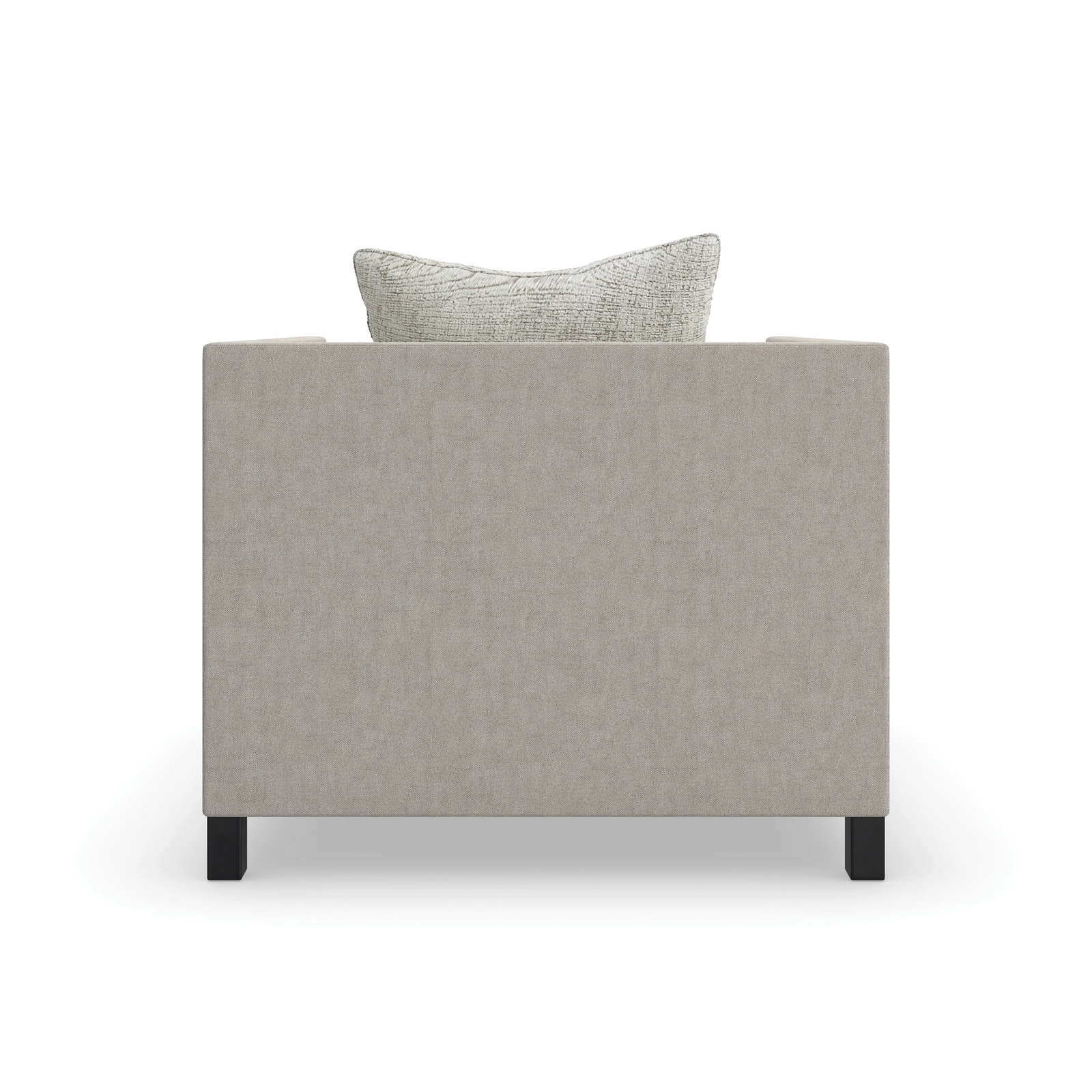 Caracole Tuxedo Accent Chair – back view