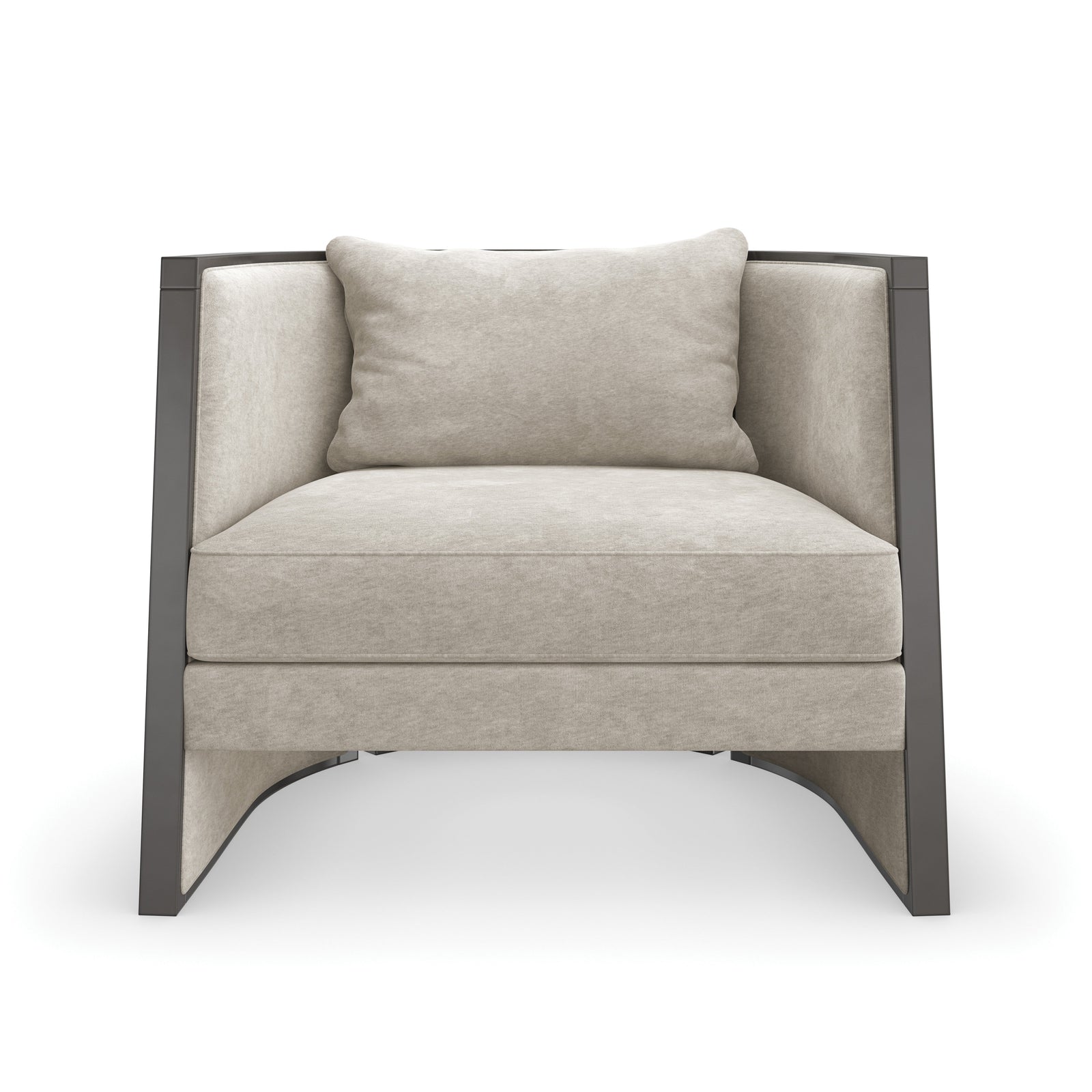 Caracole Cut Away Accent Chair – front view