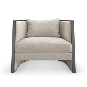 Caracole Cut Away Accent Chair – front view