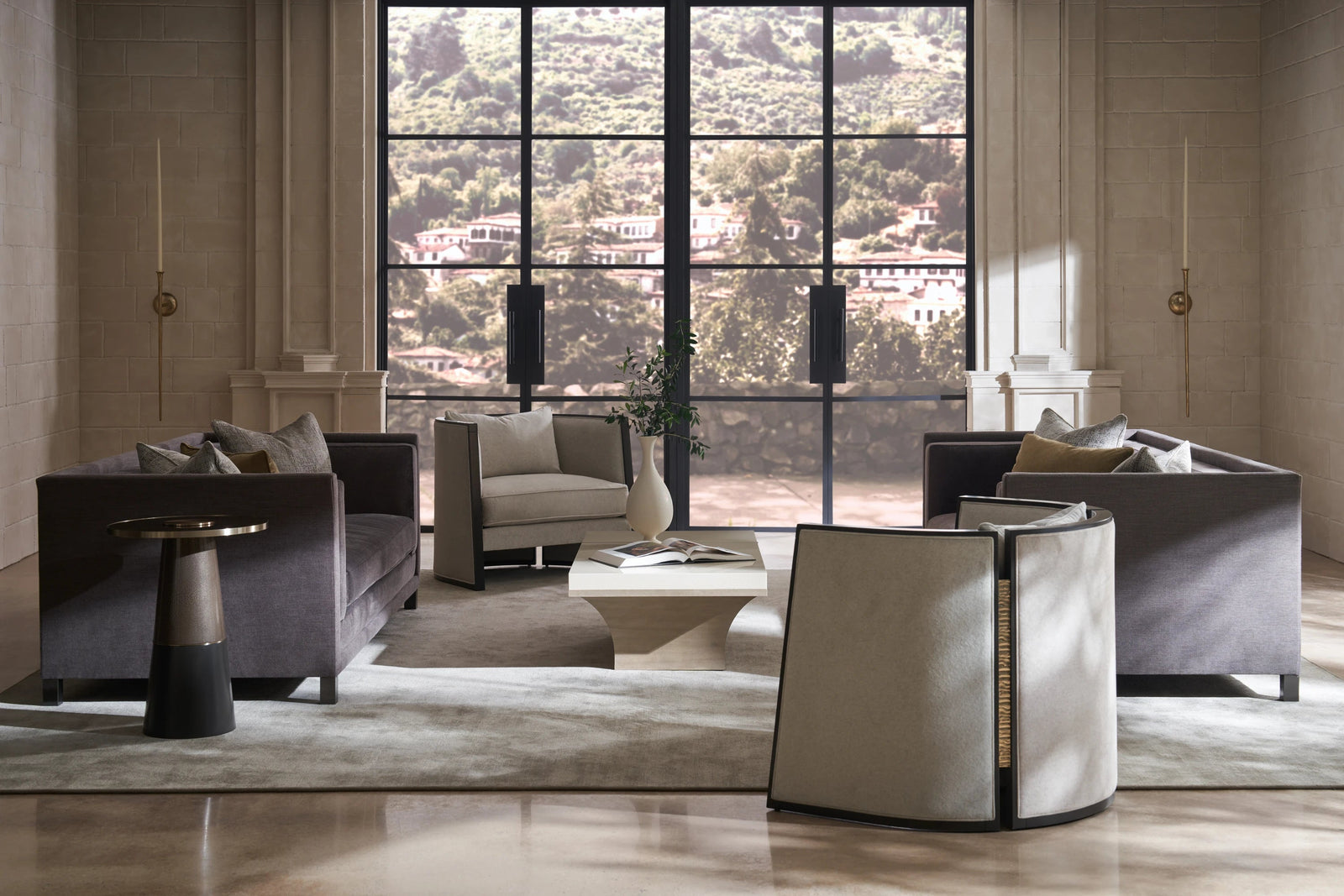 Caracole Cut Away Accent Chair – detail