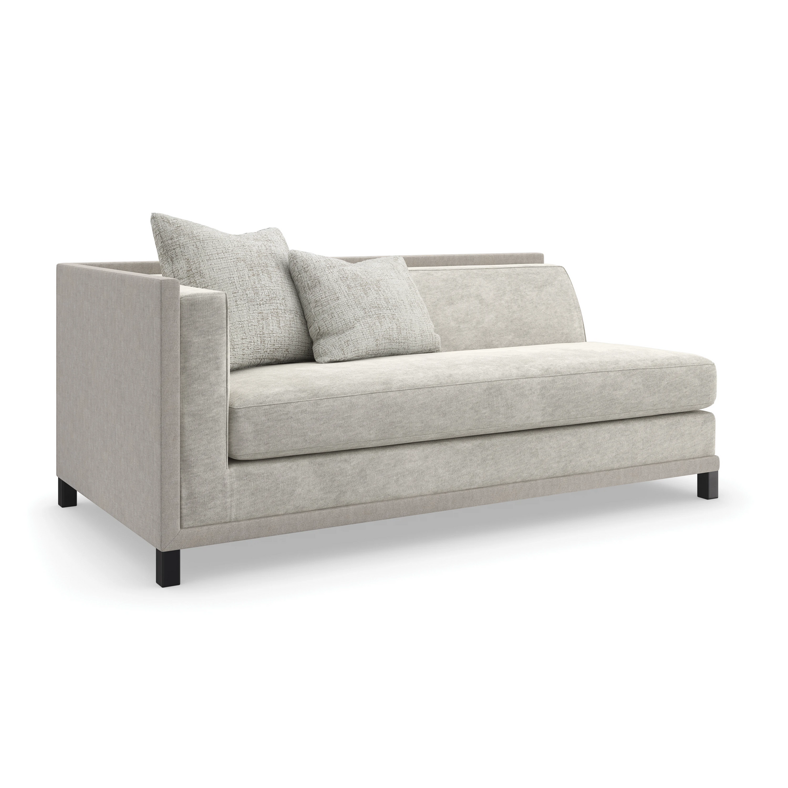 Caracole Tuxedo Sectional Components – angle view