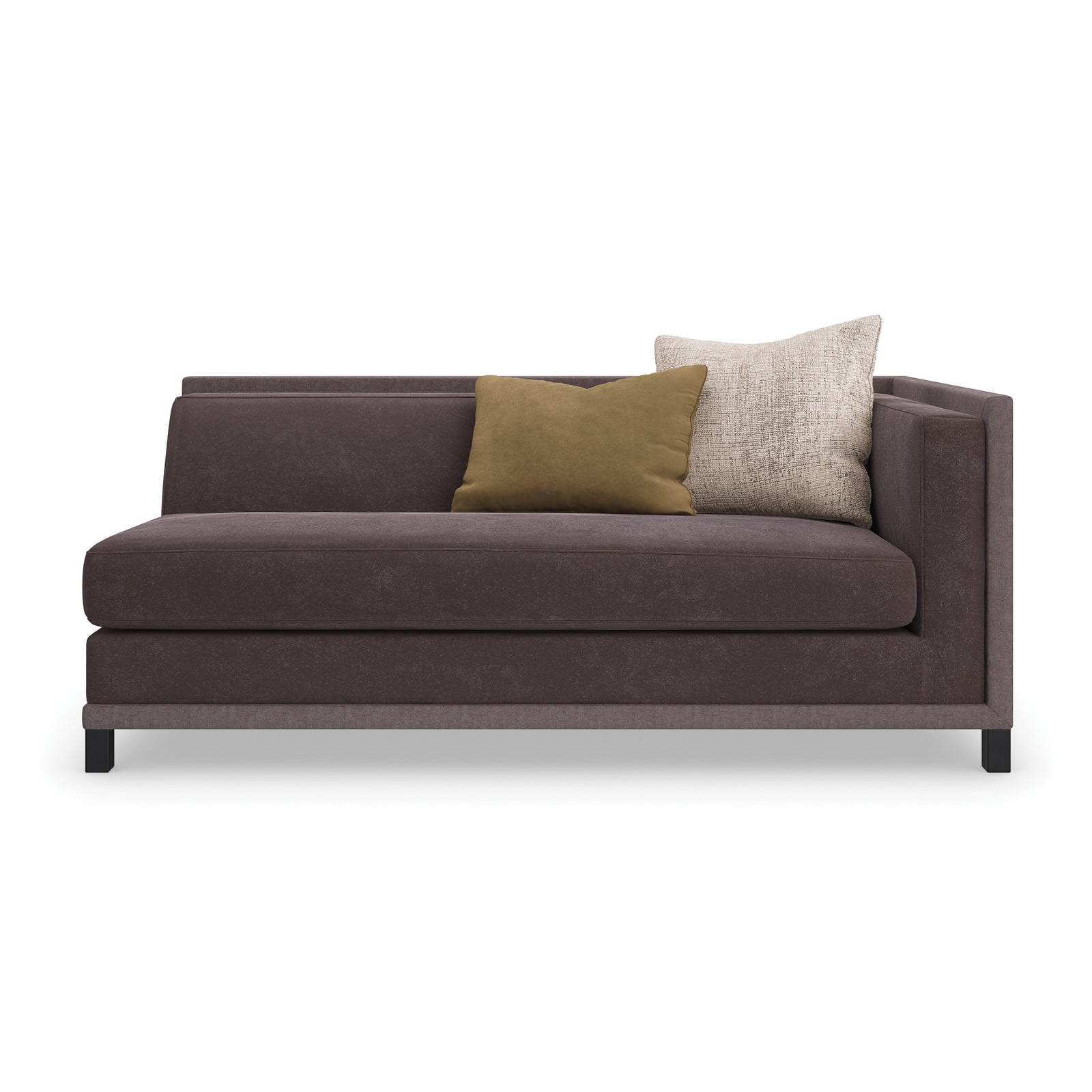Caracole Tuxedo Sectional Components – front view