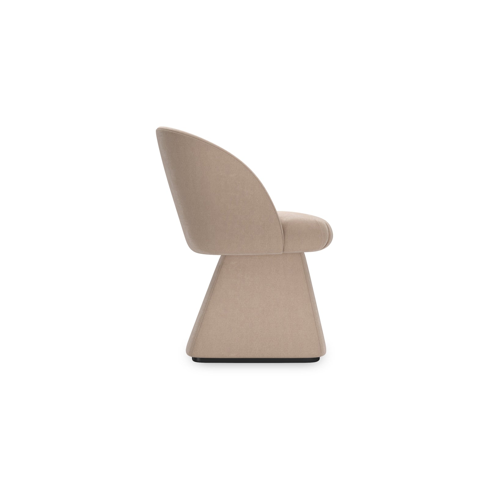 Caracole Vuelta Swivel Dining Chair – room setting