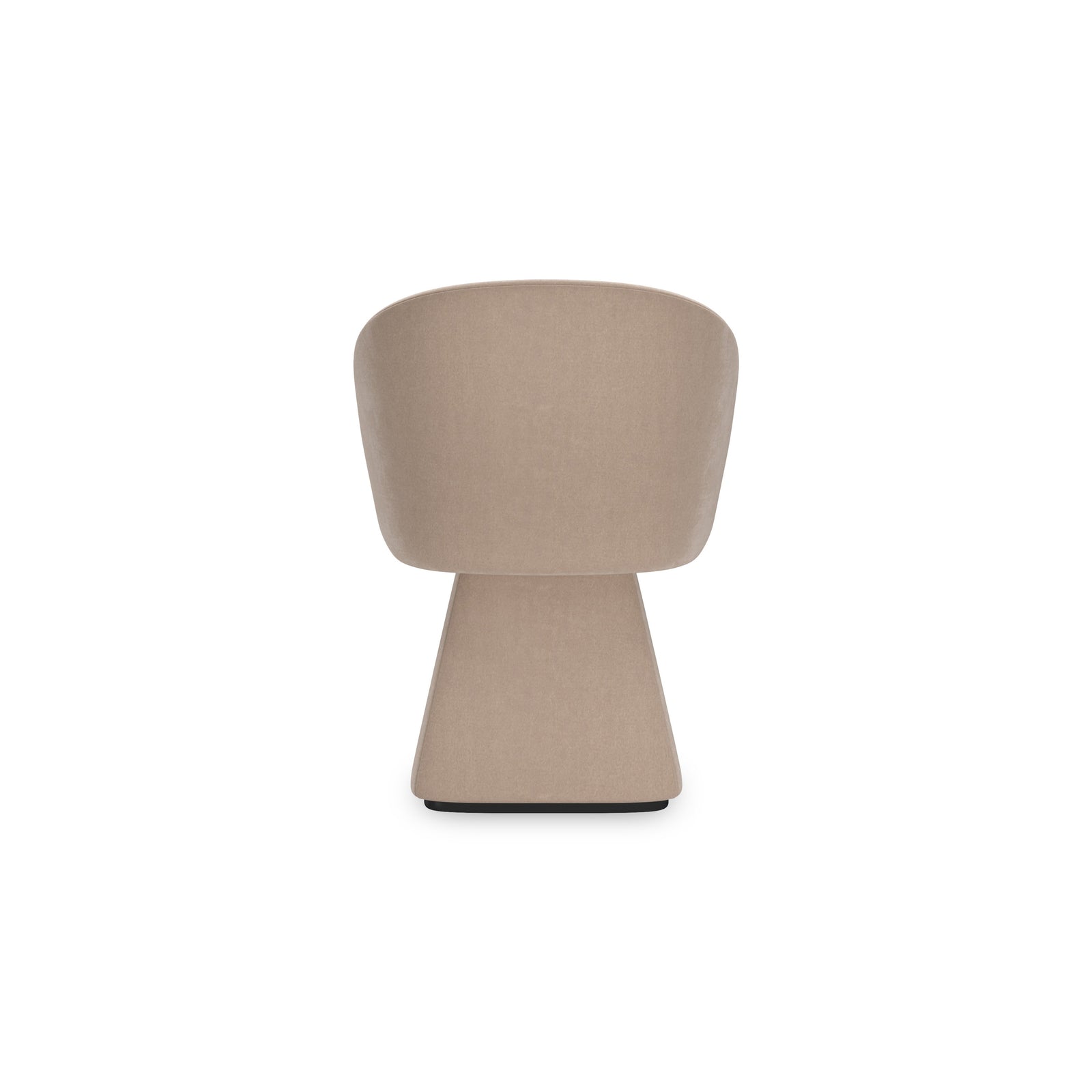Caracole Vuelta Swivel Dining Chair – back view