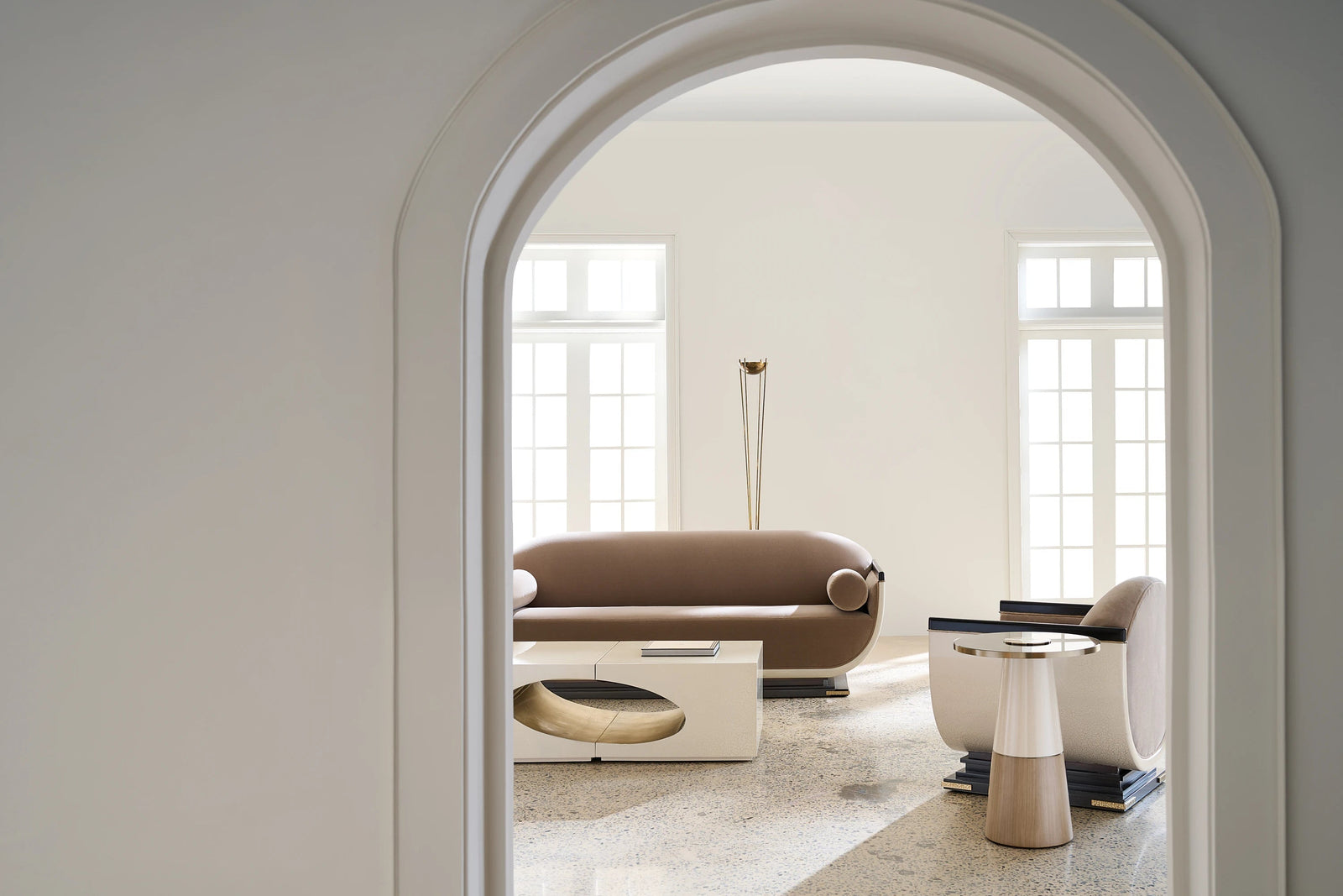 Caracole Helena Sofa – angle view