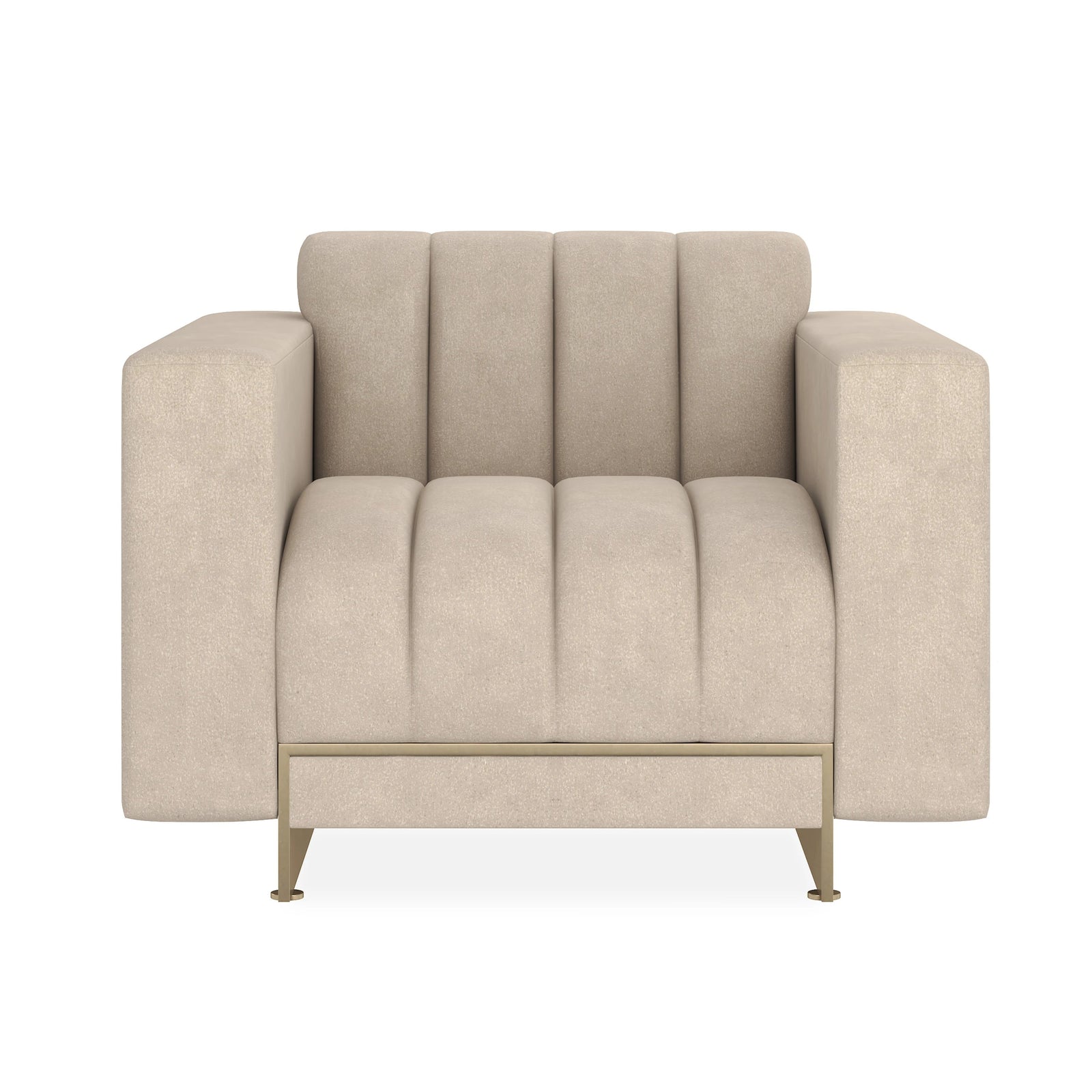 Caracole Well Balanced Accent Chair – front view