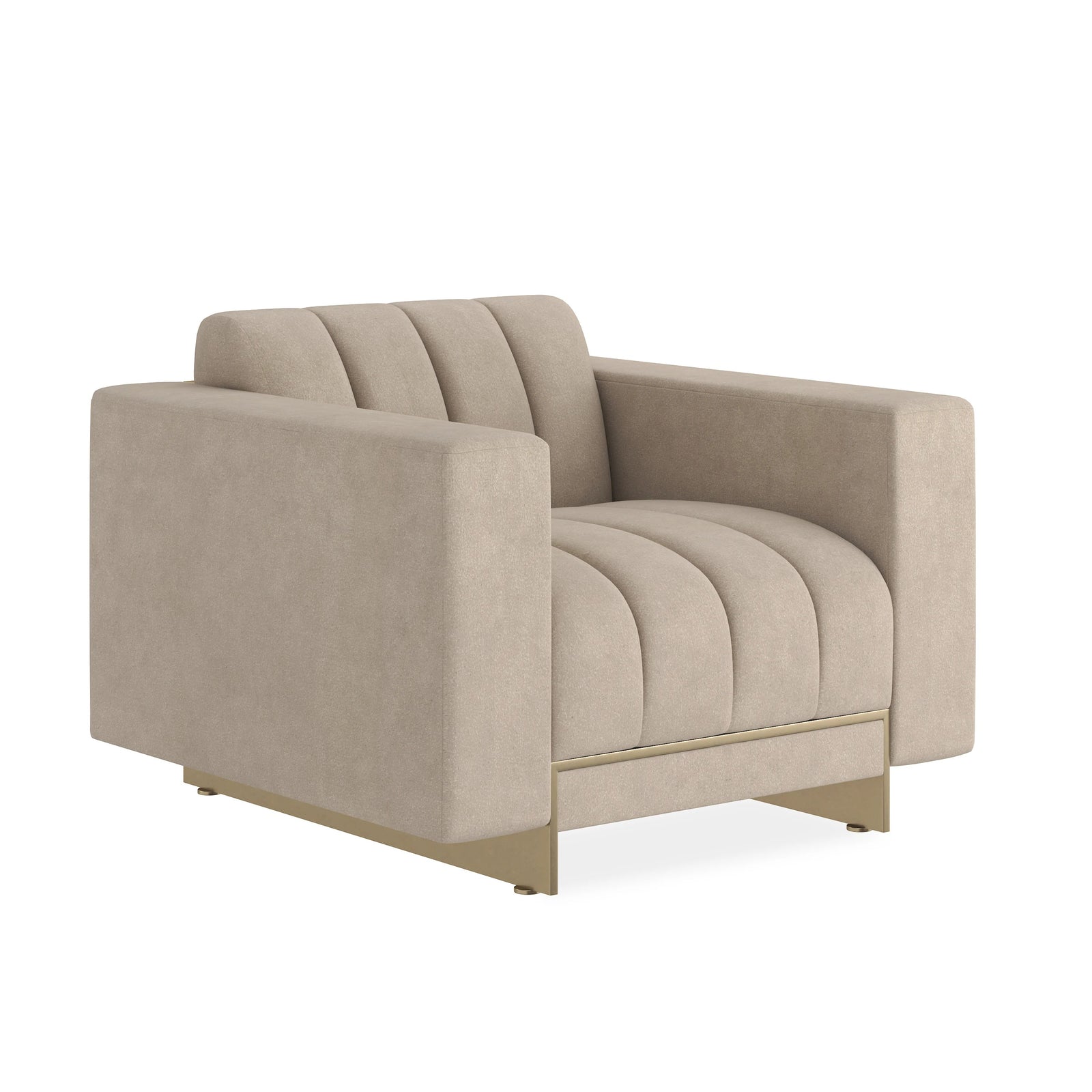 Caracole Well Balanced Accent Chair – back view
