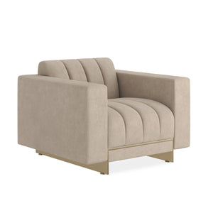 Caracole Well Balanced Accent Chair – back view