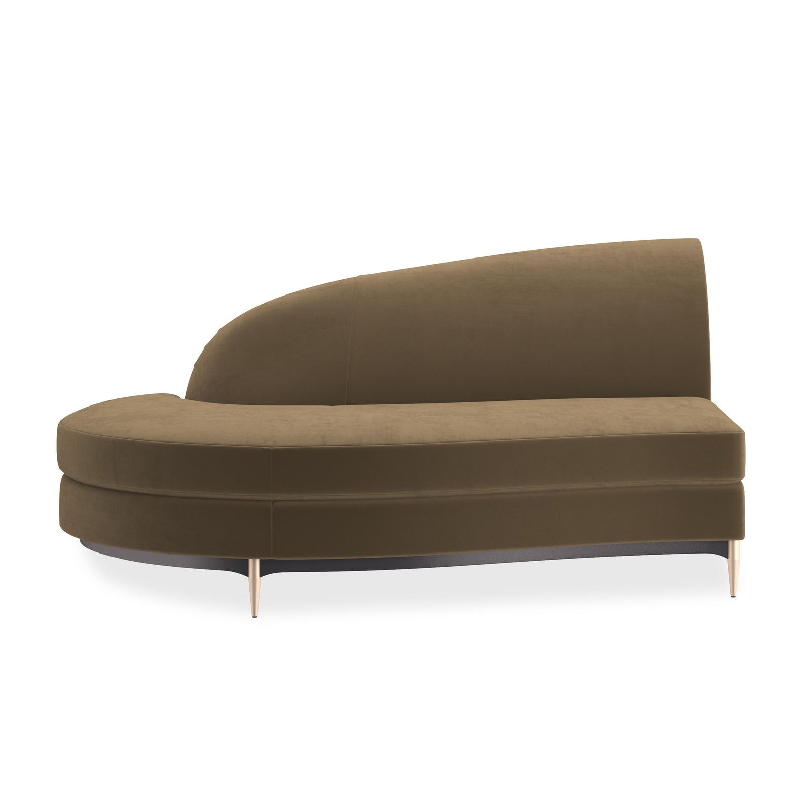 Caracole Three's Company Sectional Components – front view