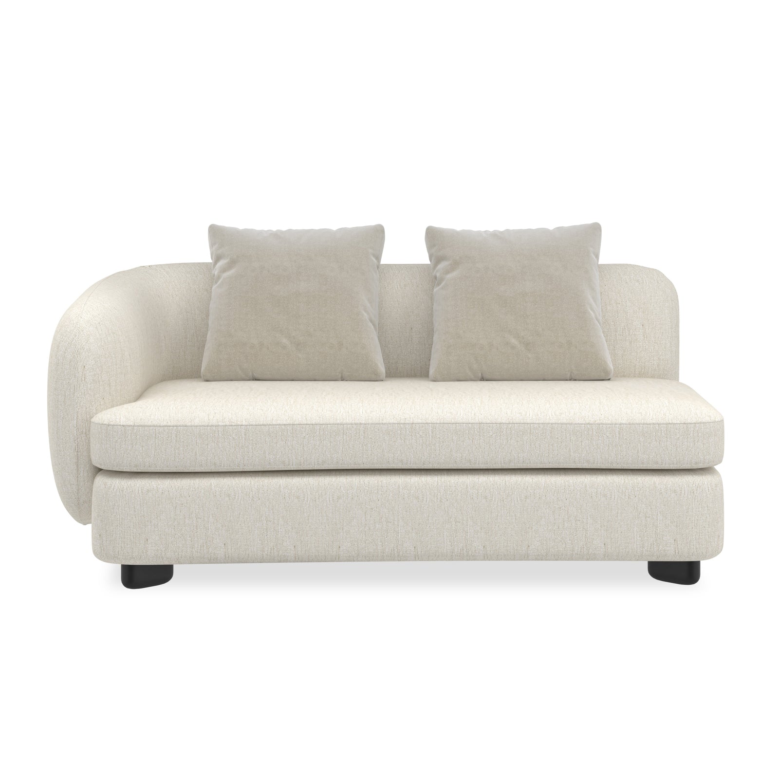 Caracole Lumi Sectional Components – front view