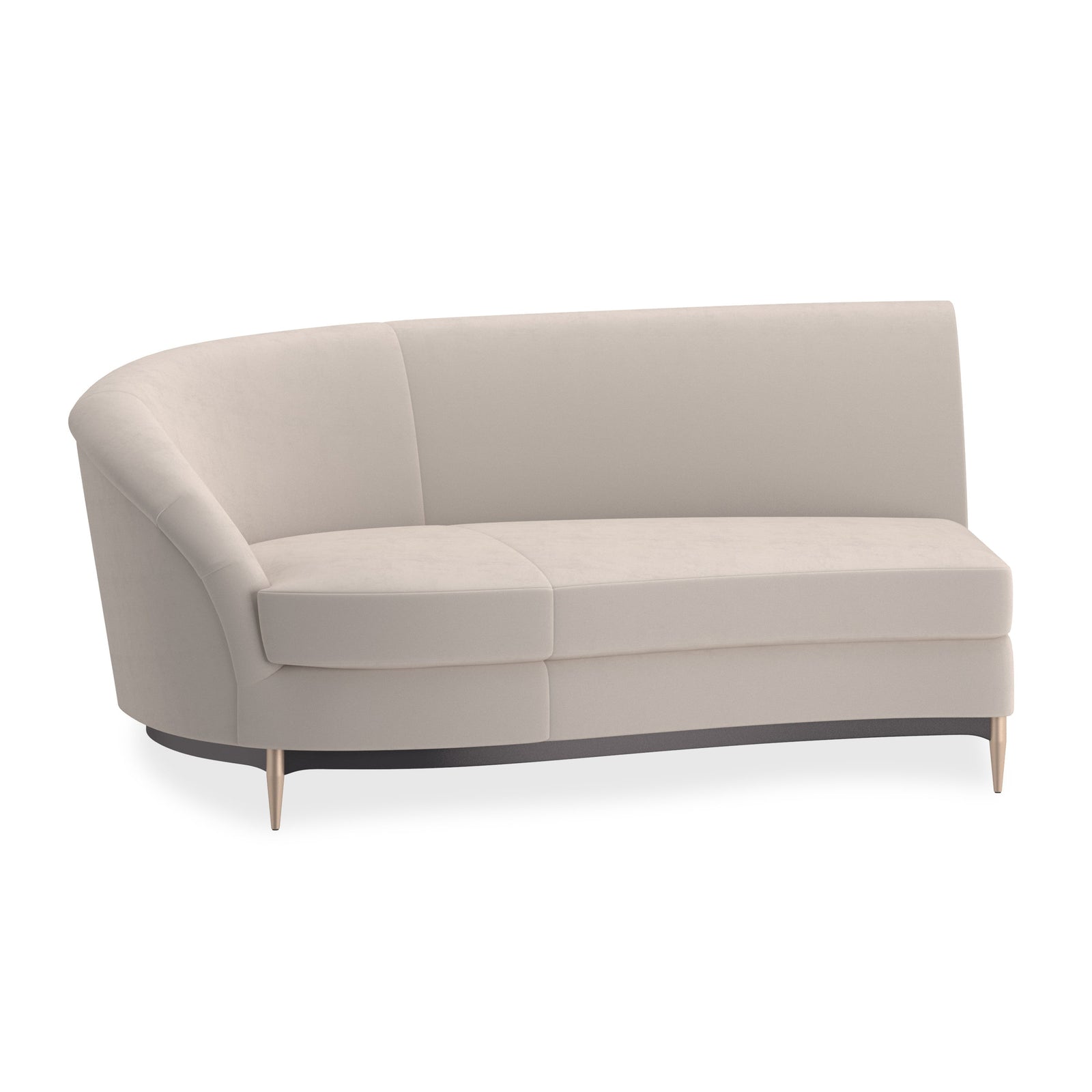 Caracole Three's Company Sectional Components – front view