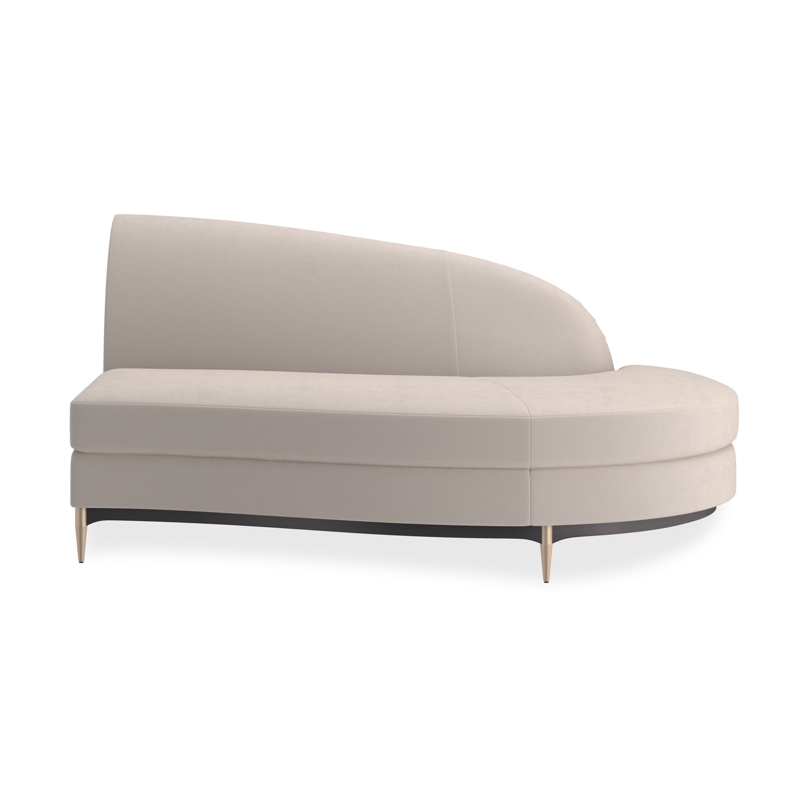 Caracole Three's Company Sectional Components – front view