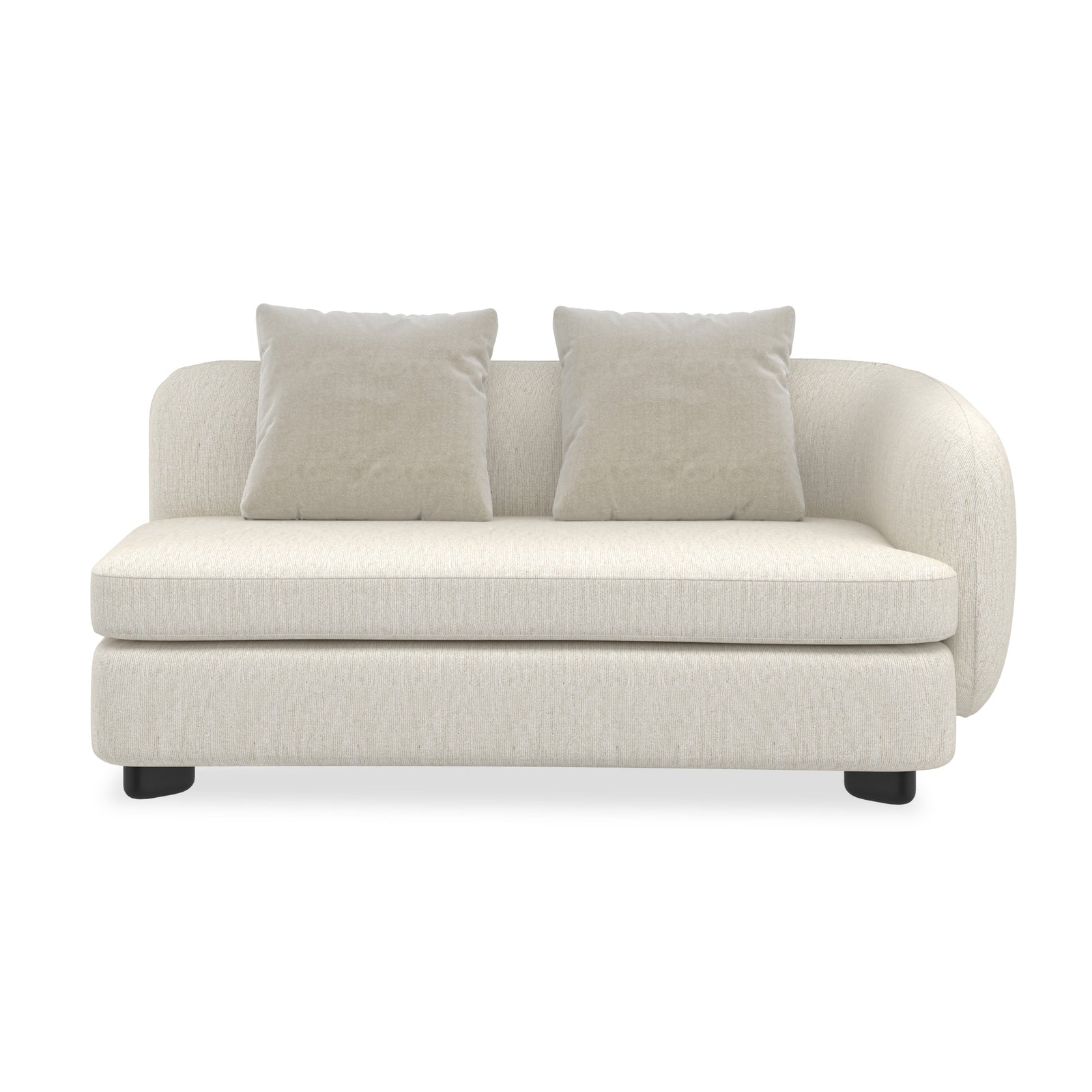 Caracole Lumi Sectional Components – front view