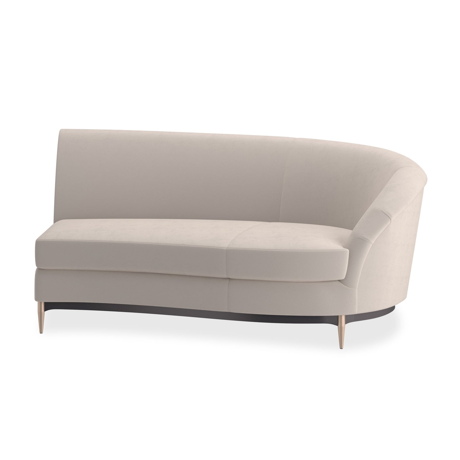 Caracole Three's Company Sectional Components – front view
