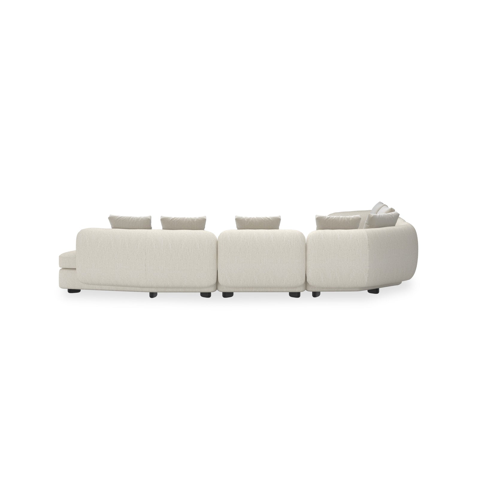 Caracole Lumi Sectional – side view