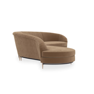 Caracole Three's Company Sectional – side view