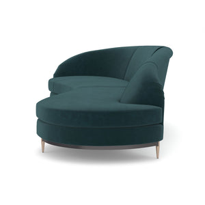 Caracole Three's Company Sectional – top view