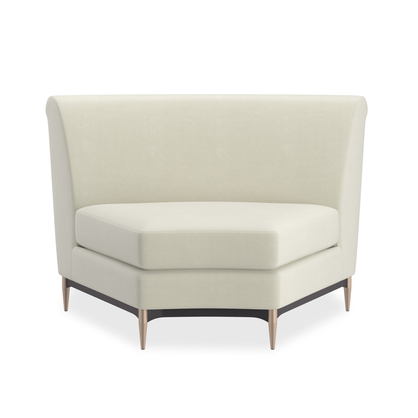 Caracole Three's Company Sectional Components – front view
