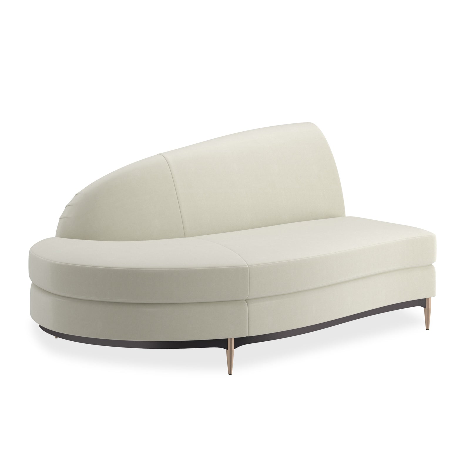 Caracole Three's Company Sectional Components – top view