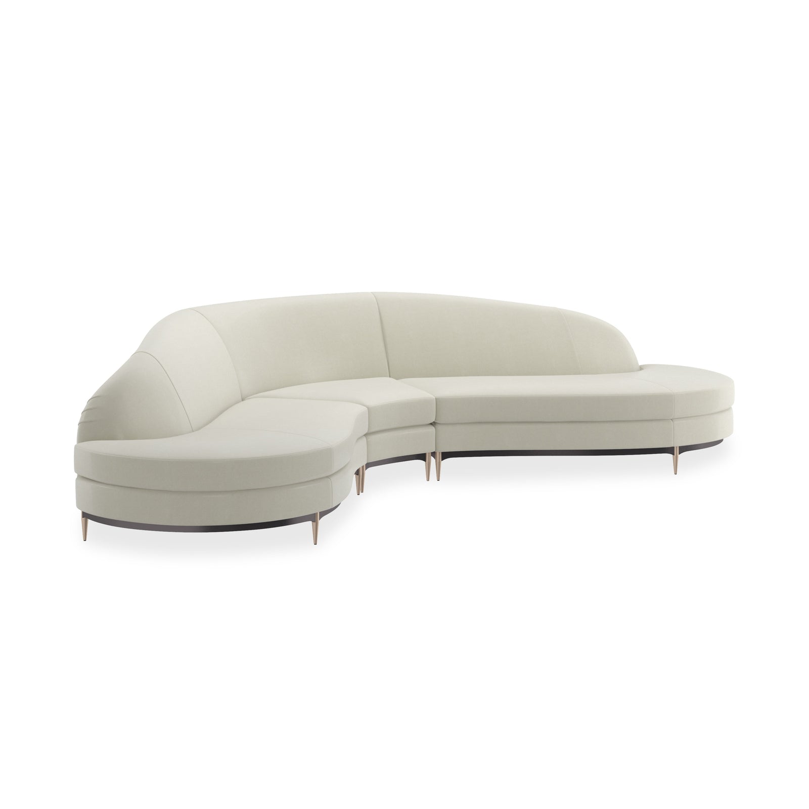 Caracole Three's Company Sectional Components – view 32