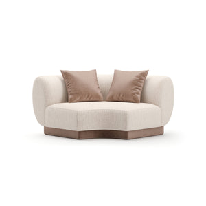 Caracole Seta Sectional Components – front view