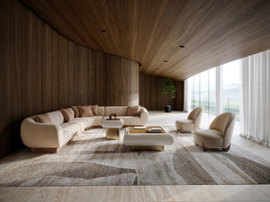 Caracole Seta Sectional Components – angle view