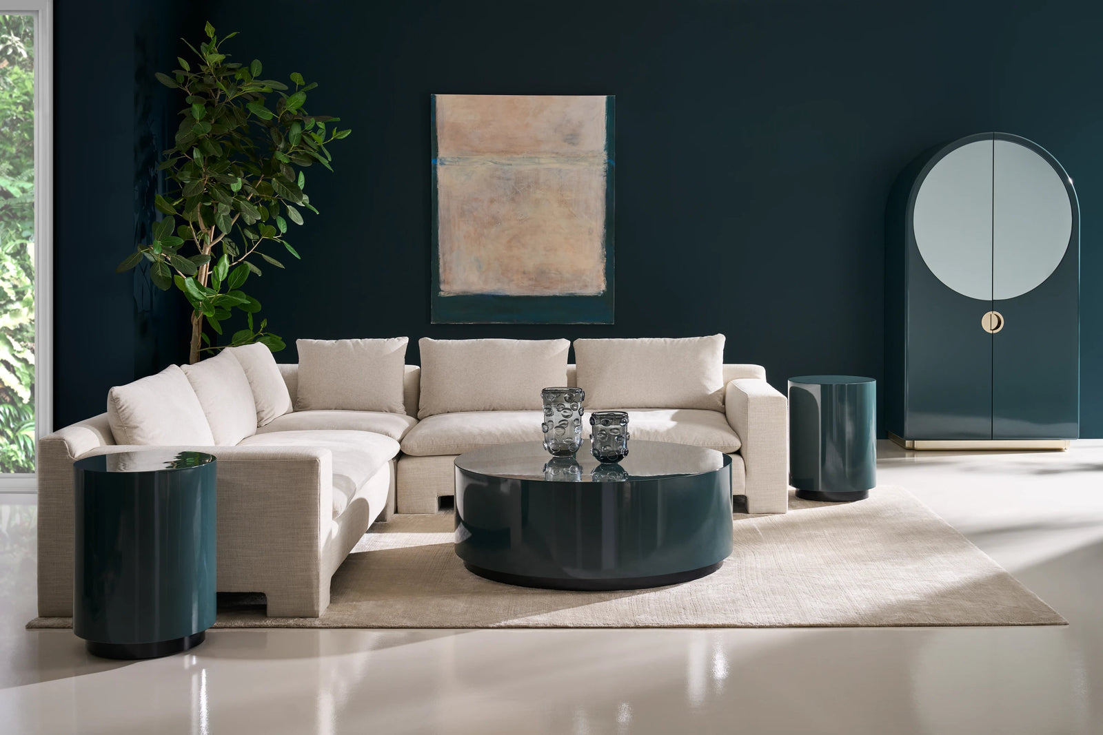 Caracole Devon Sectional Components – side view