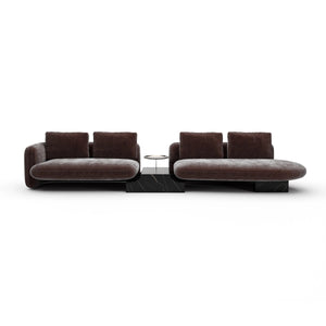 Caracole Overlap Sectional – front view