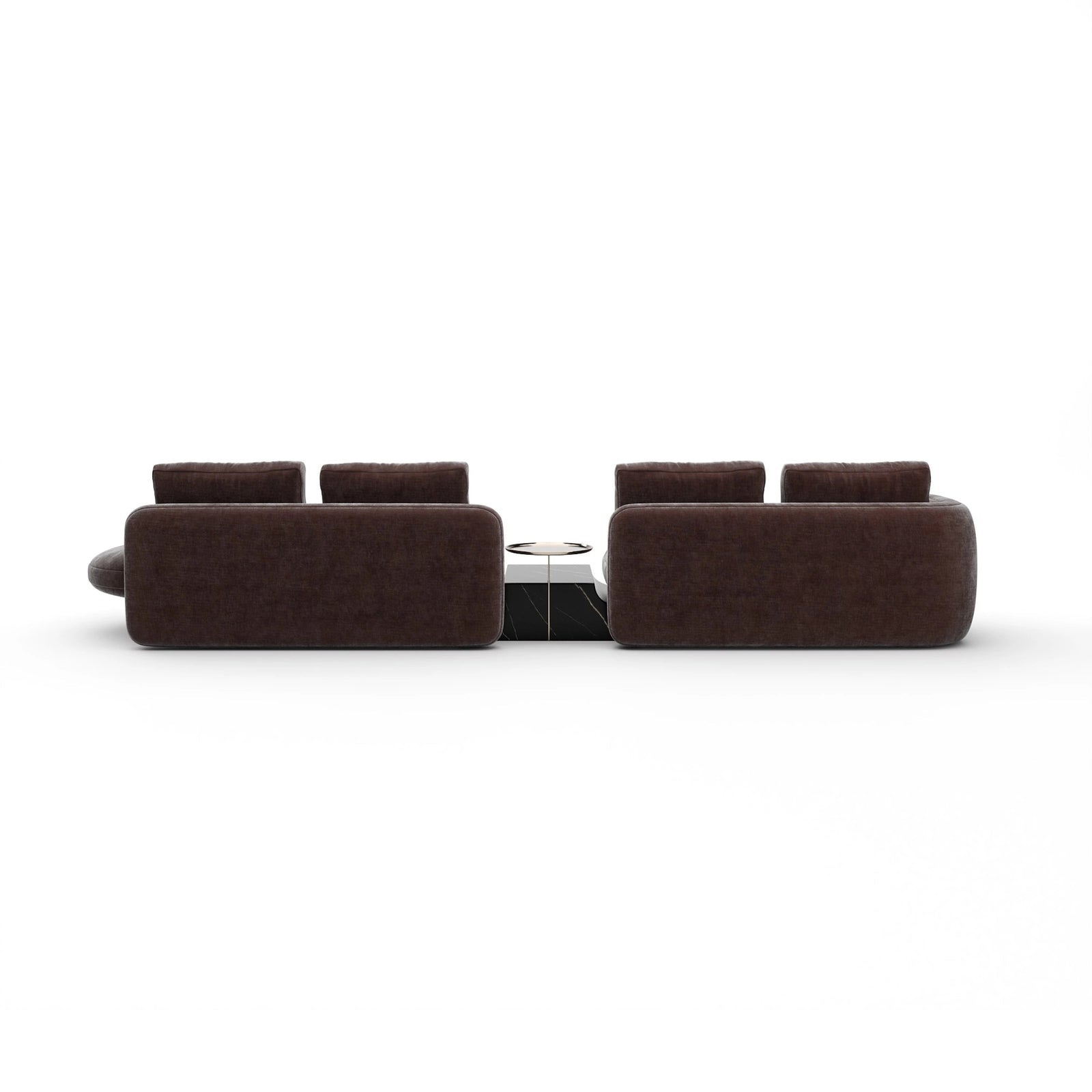 Caracole Overlap Sectional – room setting