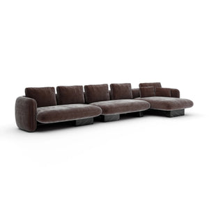 Caracole Overlap Sectional – back view
