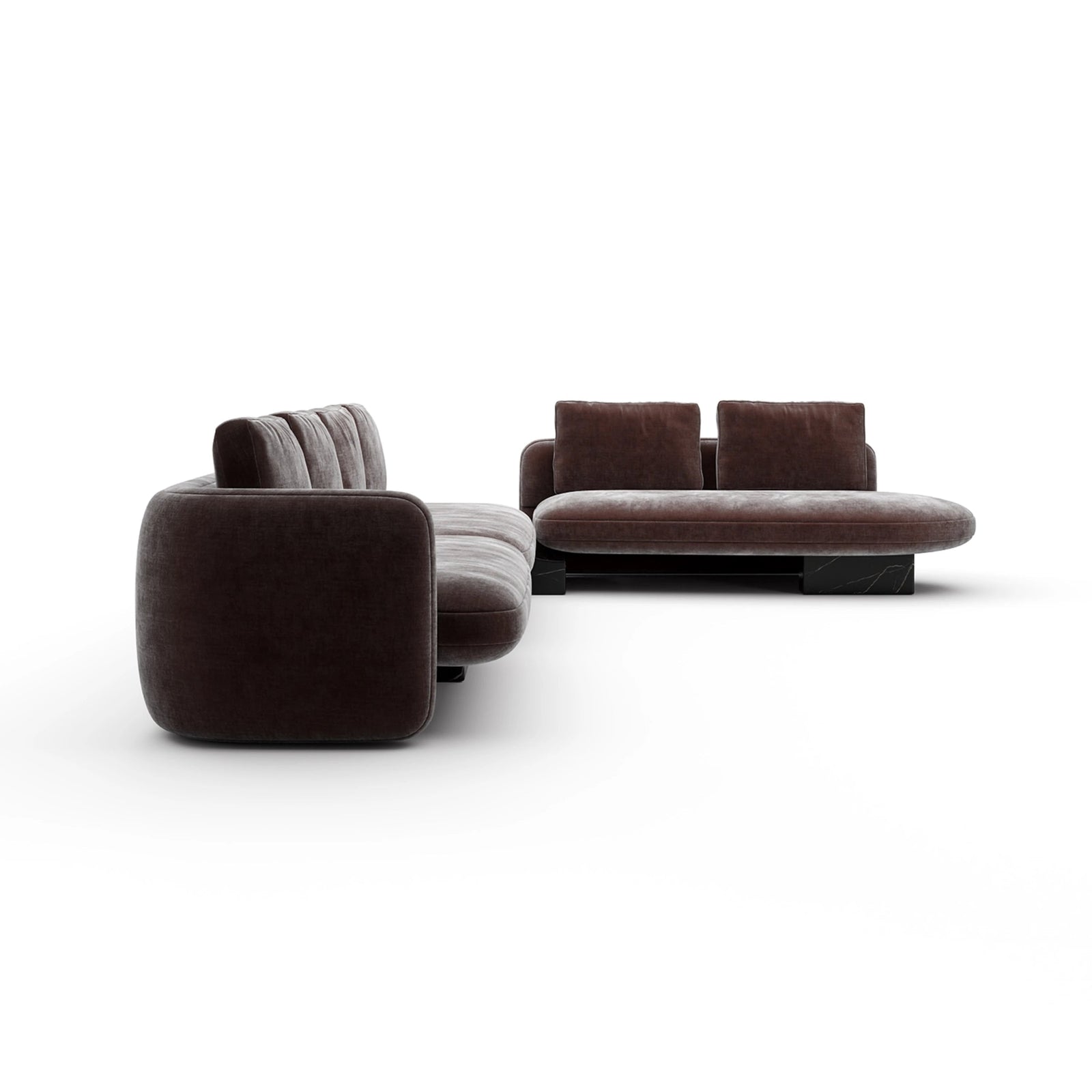 Caracole Overlap Sectional – view 17