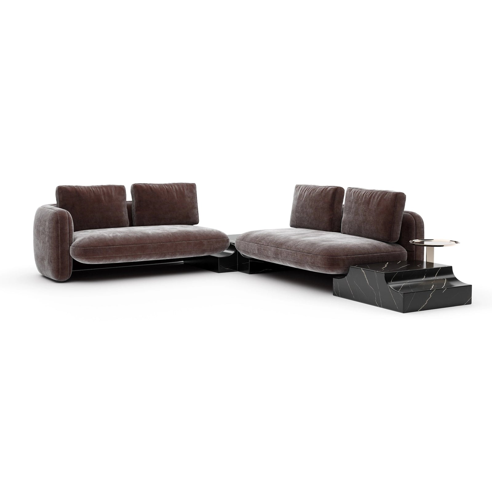 Caracole Overlap Sectional – view 47