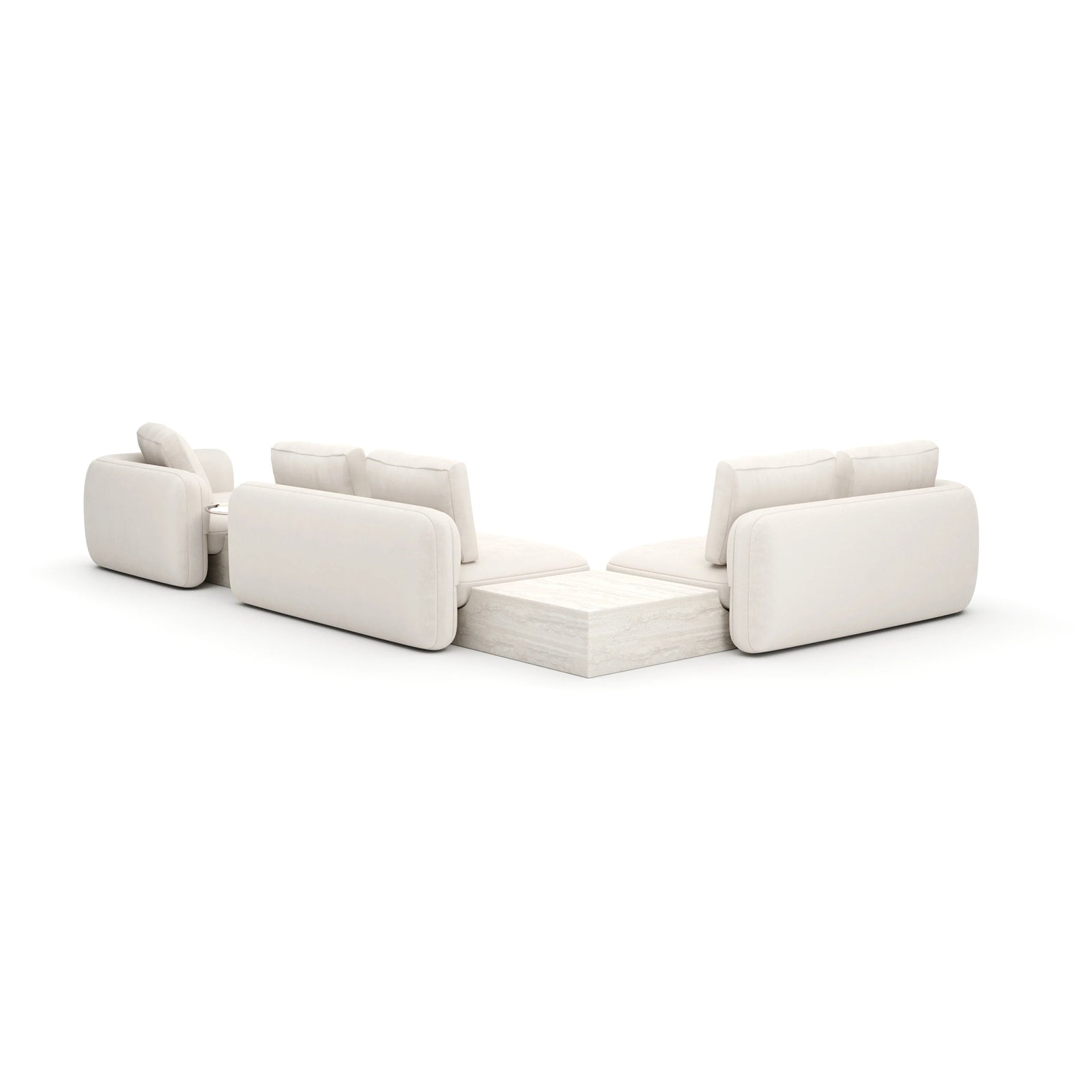Caracole Overlap Sectional – view 64