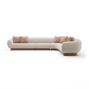 Caracole Seta Sectional – front view