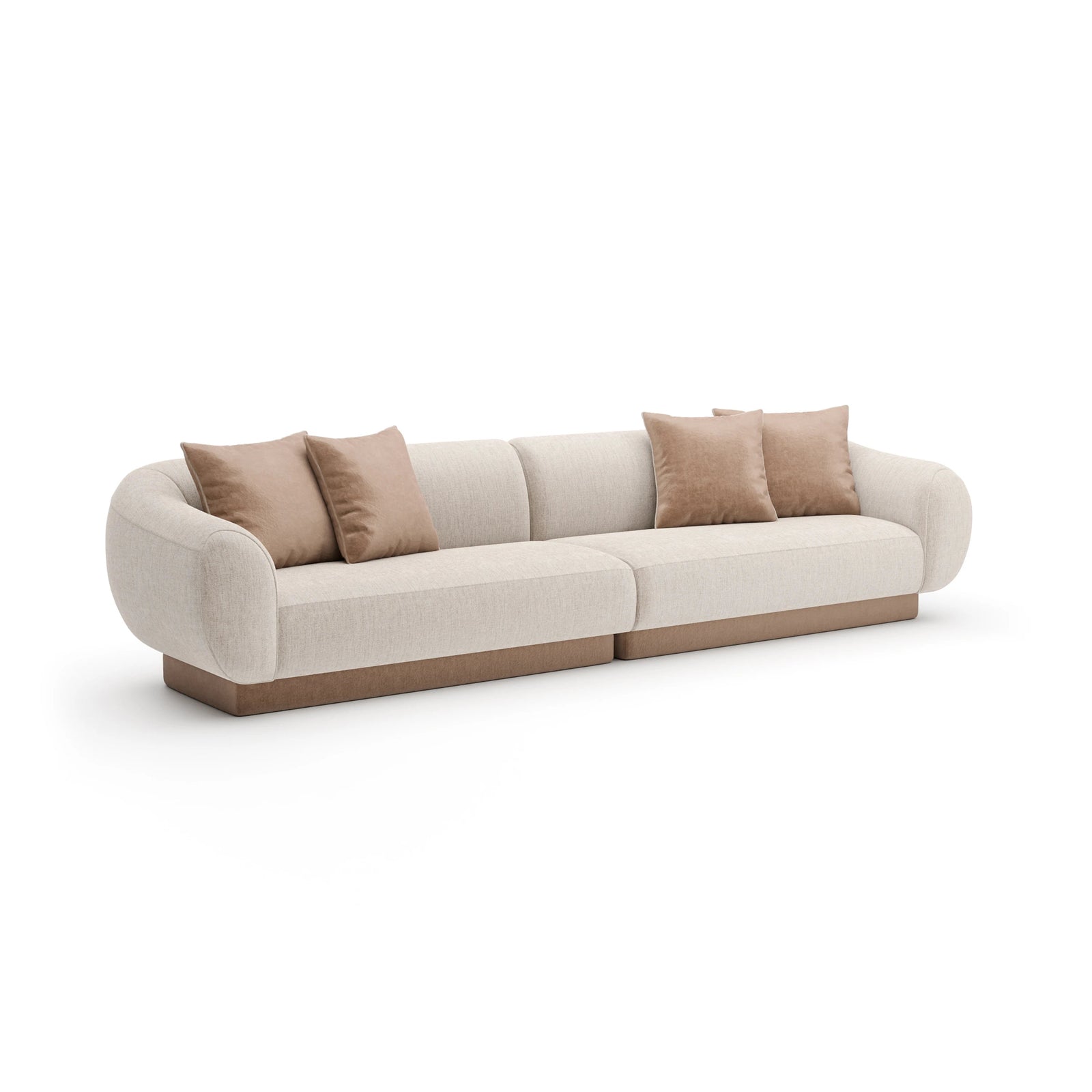 Caracole Seta Sectional – back view