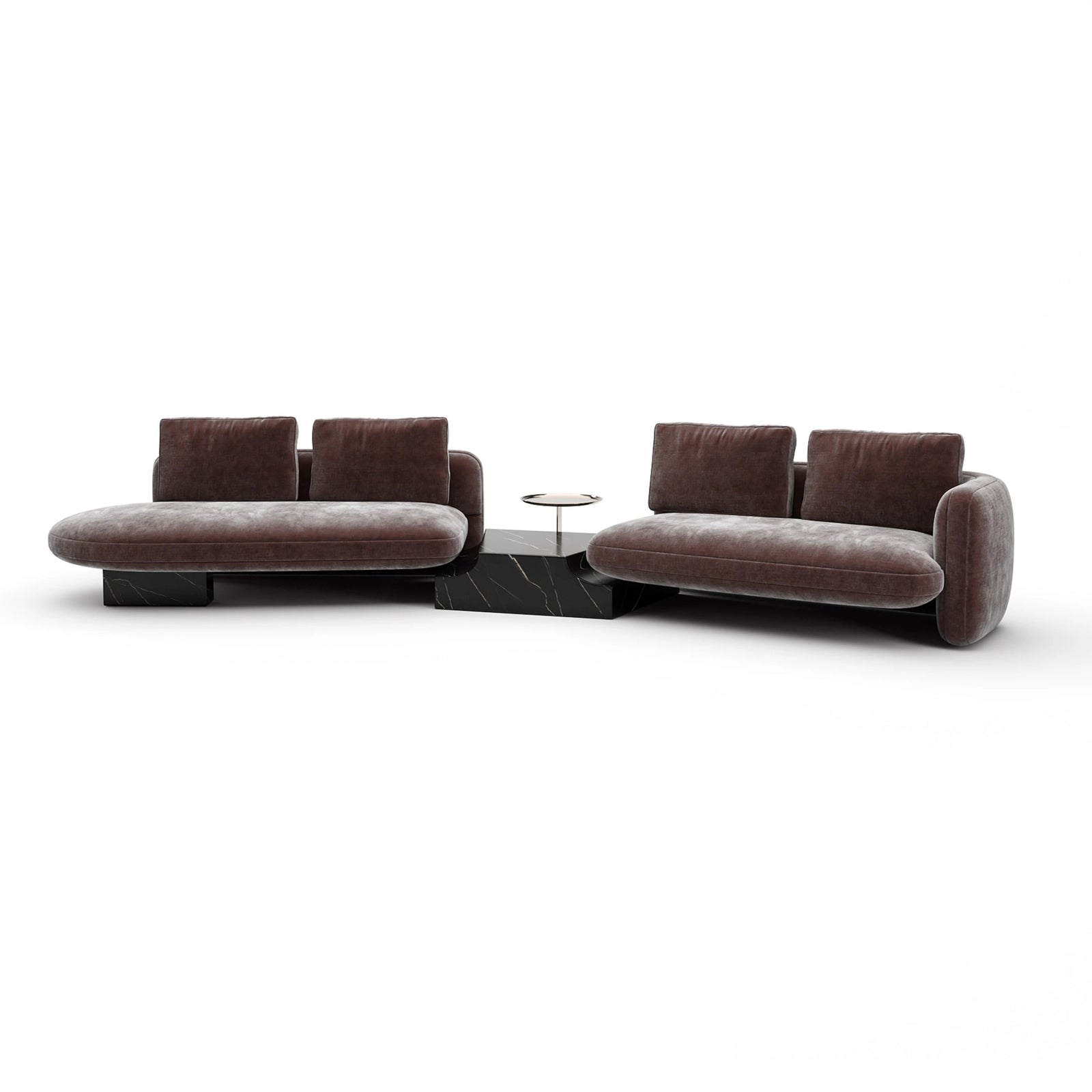 Caracole Overlap Sectional – front view