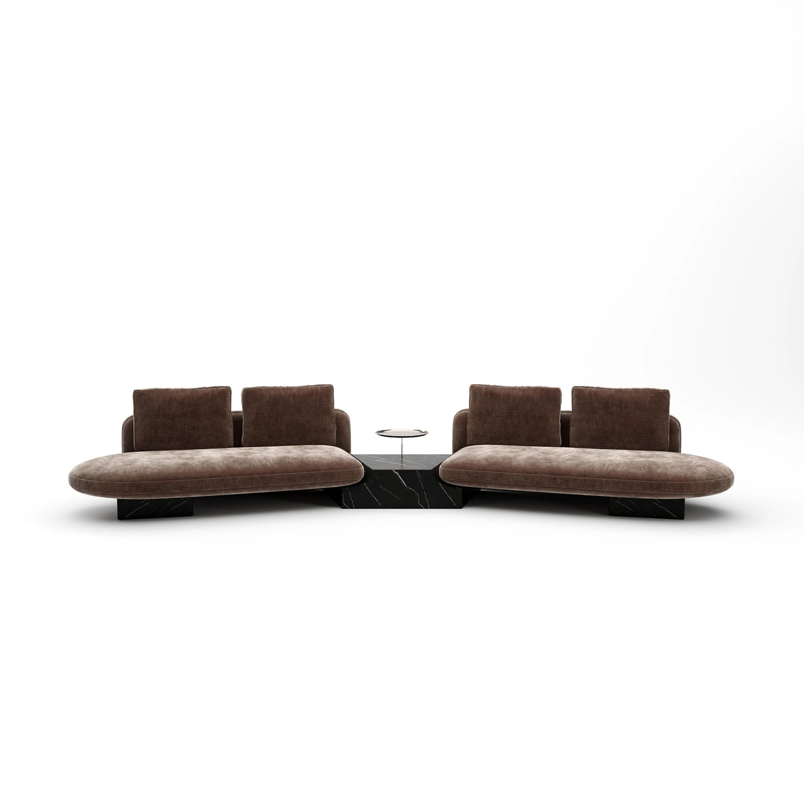 Caracole Overlap Sectional – front view