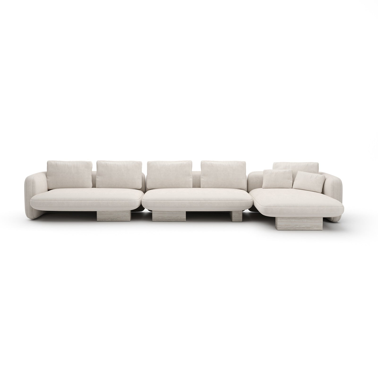 Caracole Overlap Sectional – front view