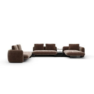 Caracole Overlap Sectional – front view